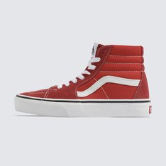 O lendário tênis de cano alto recarregado com cores ousadas e frescas. A Coleção Color Theory permite que você crie uma história de cores única combinando tons vibrantes e inesperados com o estilo clássico e icônico da Vans. Costruído com uma combinação clássica de lona e camurça, o Tênis Sk8-Hi Vans Checkerboard Day Red True White homenageia a icônica silhueta de cano alto, ao mesmo tempo que oferece um visual moderno para este tênis revolucionário.
