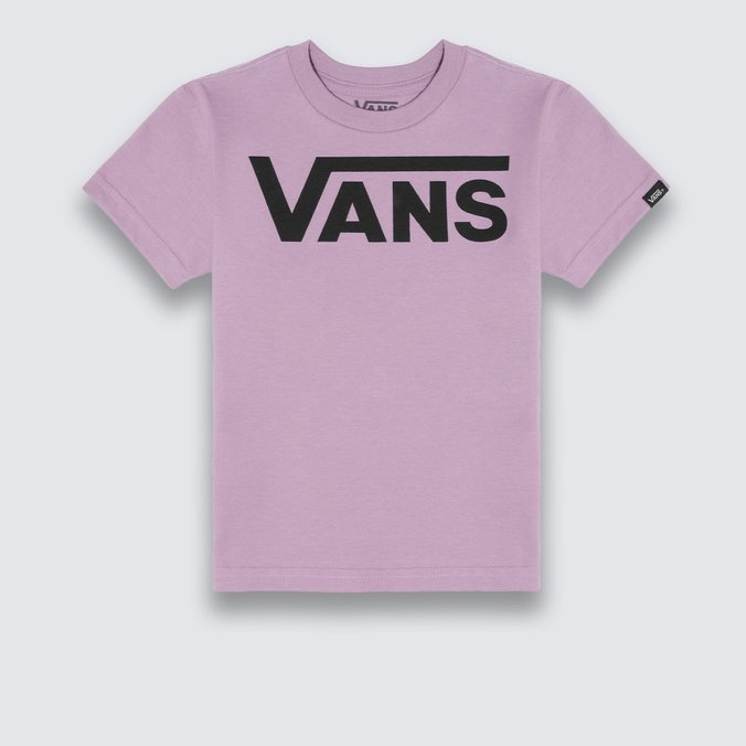 Camiseta Vans Classic SS Lavender Mist Infantil