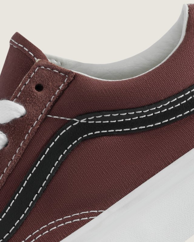 Tênis Old Skool Oversized Lace Madder Brown