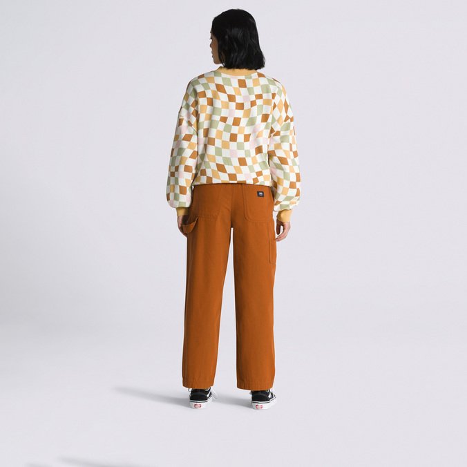 Calça Ground Work Ginger Bread Checkerboard