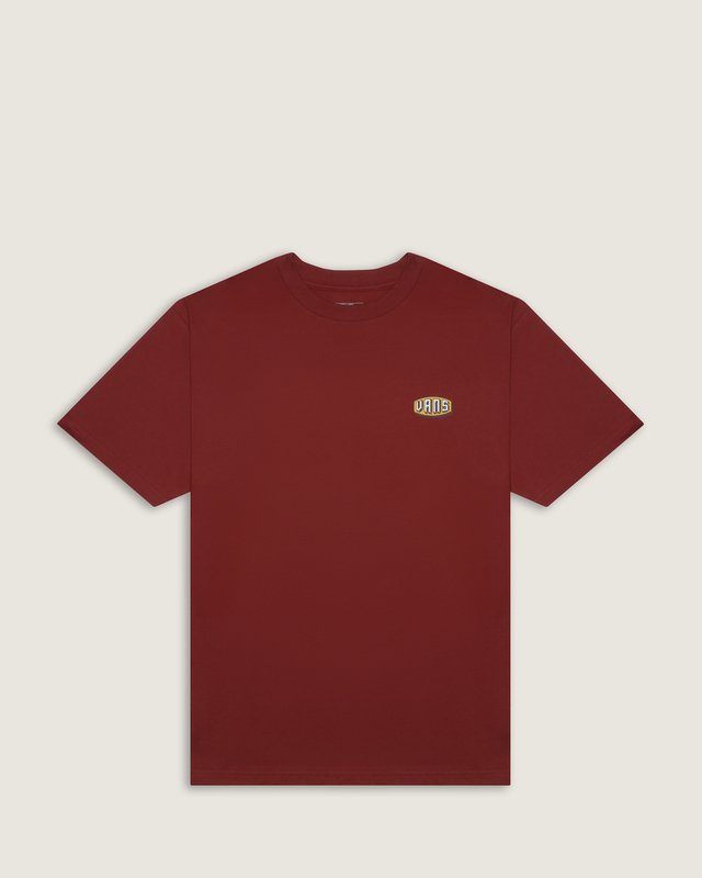 Camiseta Raised Up Ss Bordeaux