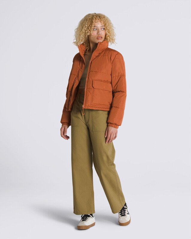 Jaqueta Aubrey PrimeLoft Puffer Auburn