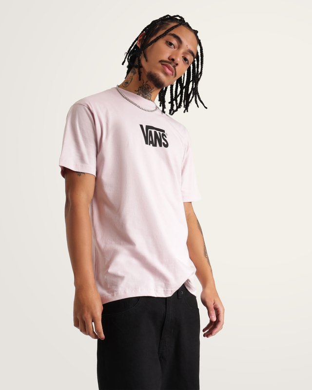 Camiseta Manga Curta Stretch Logo Pale Petal