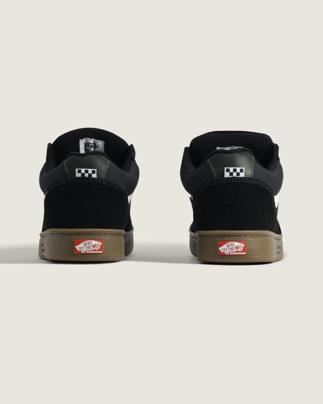 Tênis Estazzo Skate Gum Black White