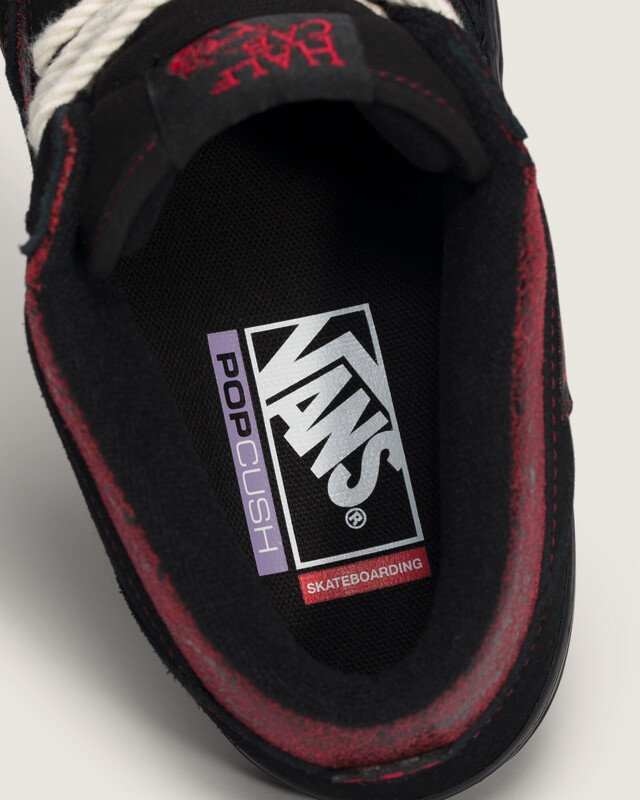 Tênis Skate Half Cab Halloween Saw Red Black