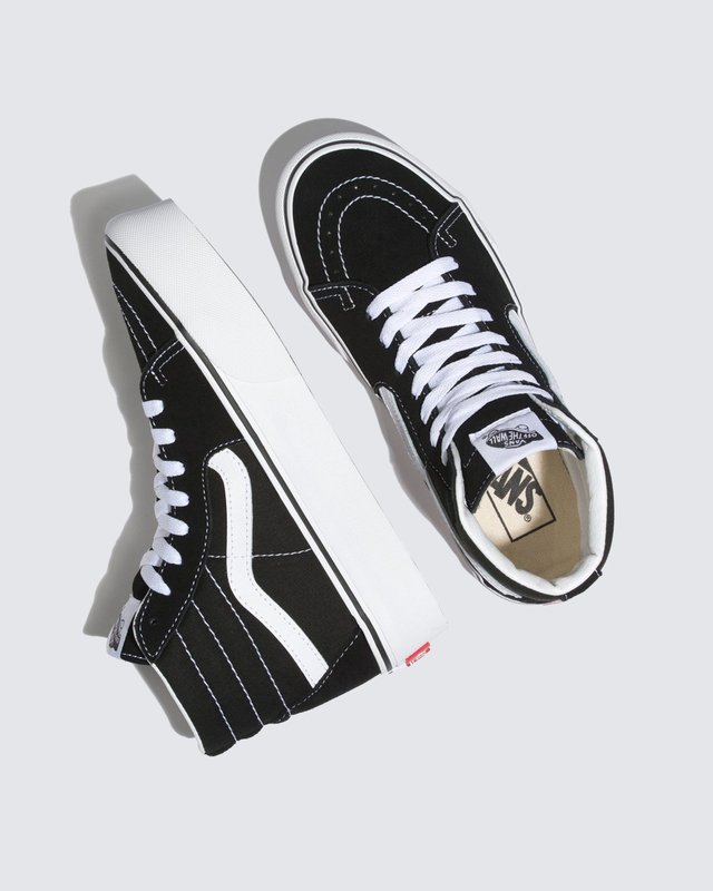 Tênis Sk8-Hi Plataforma Black True White
