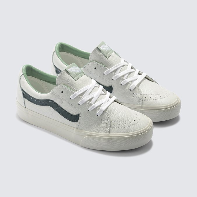 Vans sk8 low green hot sale