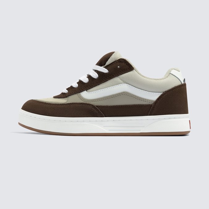 Tênis Estazzo Skate Dark Brown White