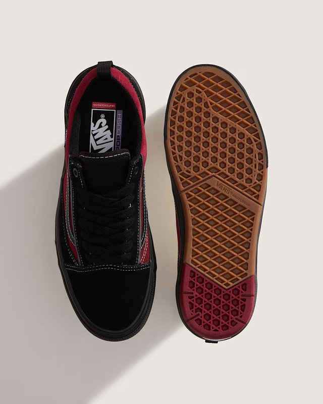 Tênis Skate Old Skool Wafflecup Black Red