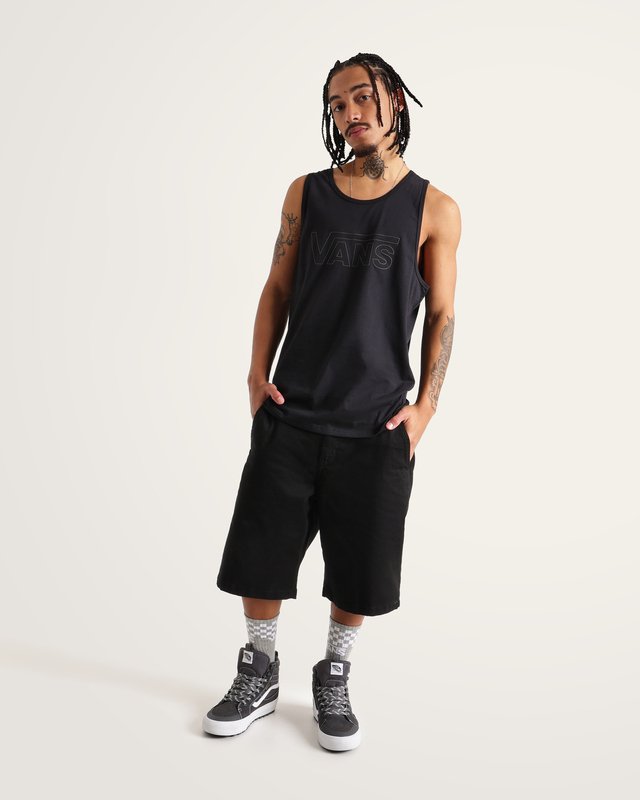 Regata Manga Curta Classic Drop V Black