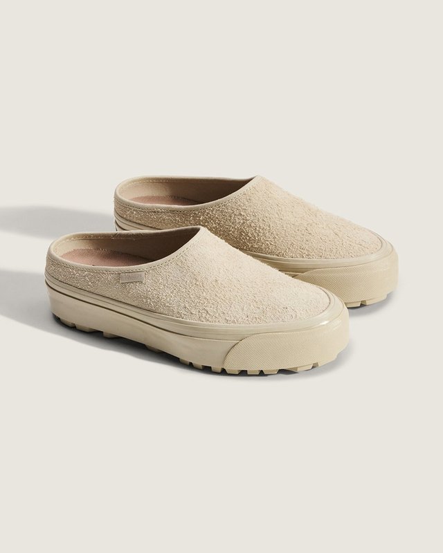 Tênis Lx Mule Hairy Suede Peyote