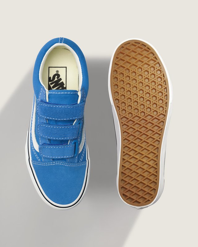 Tênis Old Skool V Bright Azure White