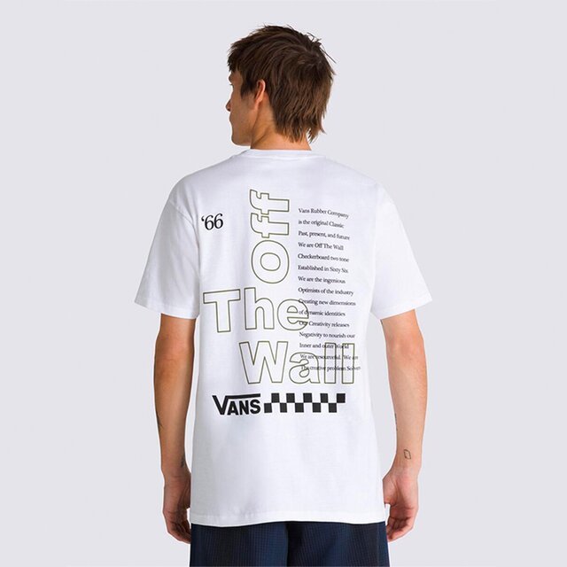 Camiseta Posted SS White