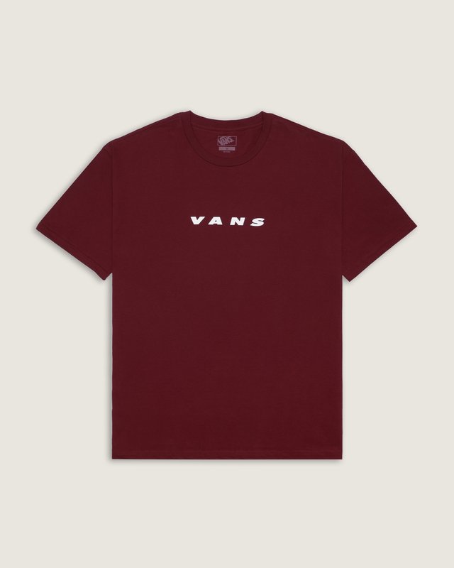 Camiseta Manga Curta Retro Vans Bordeaux