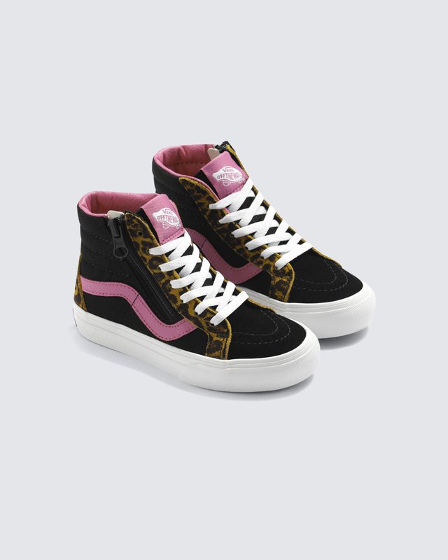 Tênis Sk8-Hi Leopard Pop Black Multi Infantil