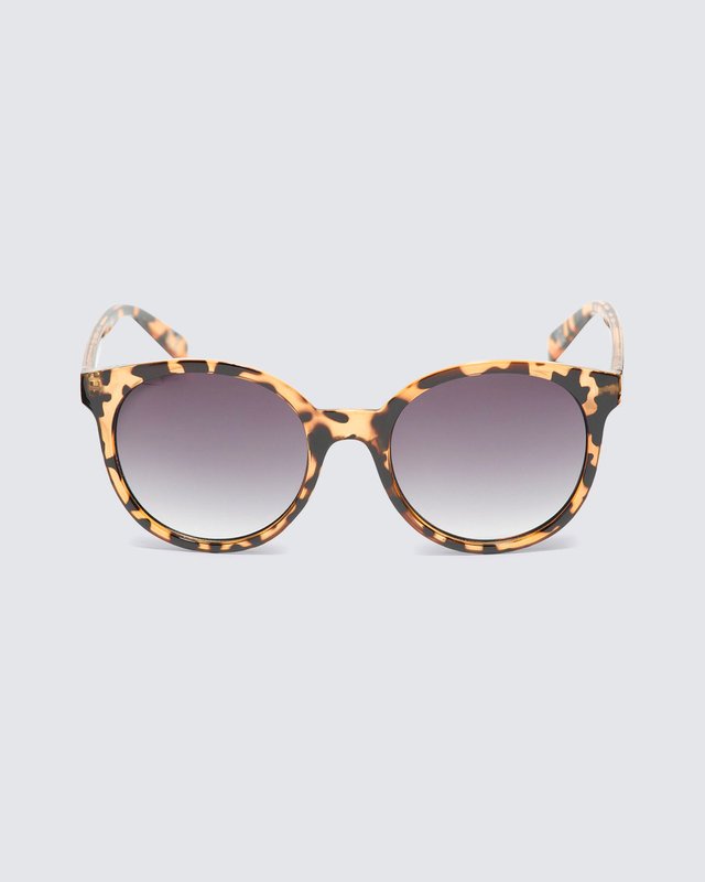 Óculos De Sol Rise And Shine Tortoise Gradient Smoke Lens