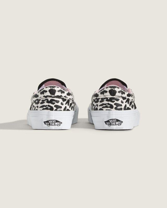 Tênis Slip-On Kids Leopard Glitter Pastel Pink Infantil