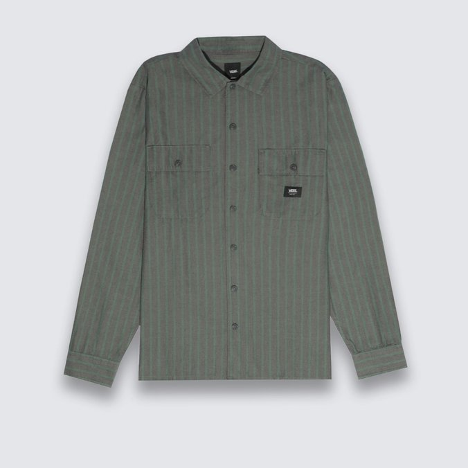 Camisa Caldwell Woven Asphalt