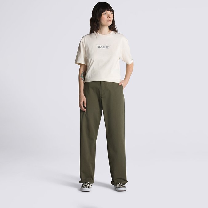 Calça Authentic Chino Loose Grape Leaf