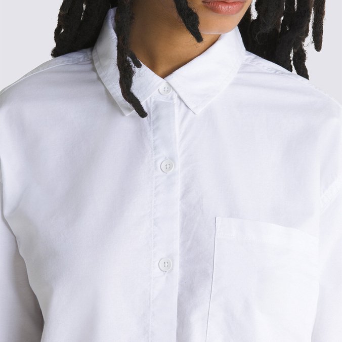 Camisa Mcmillan Top Seasonal Hero: Knu Skool White