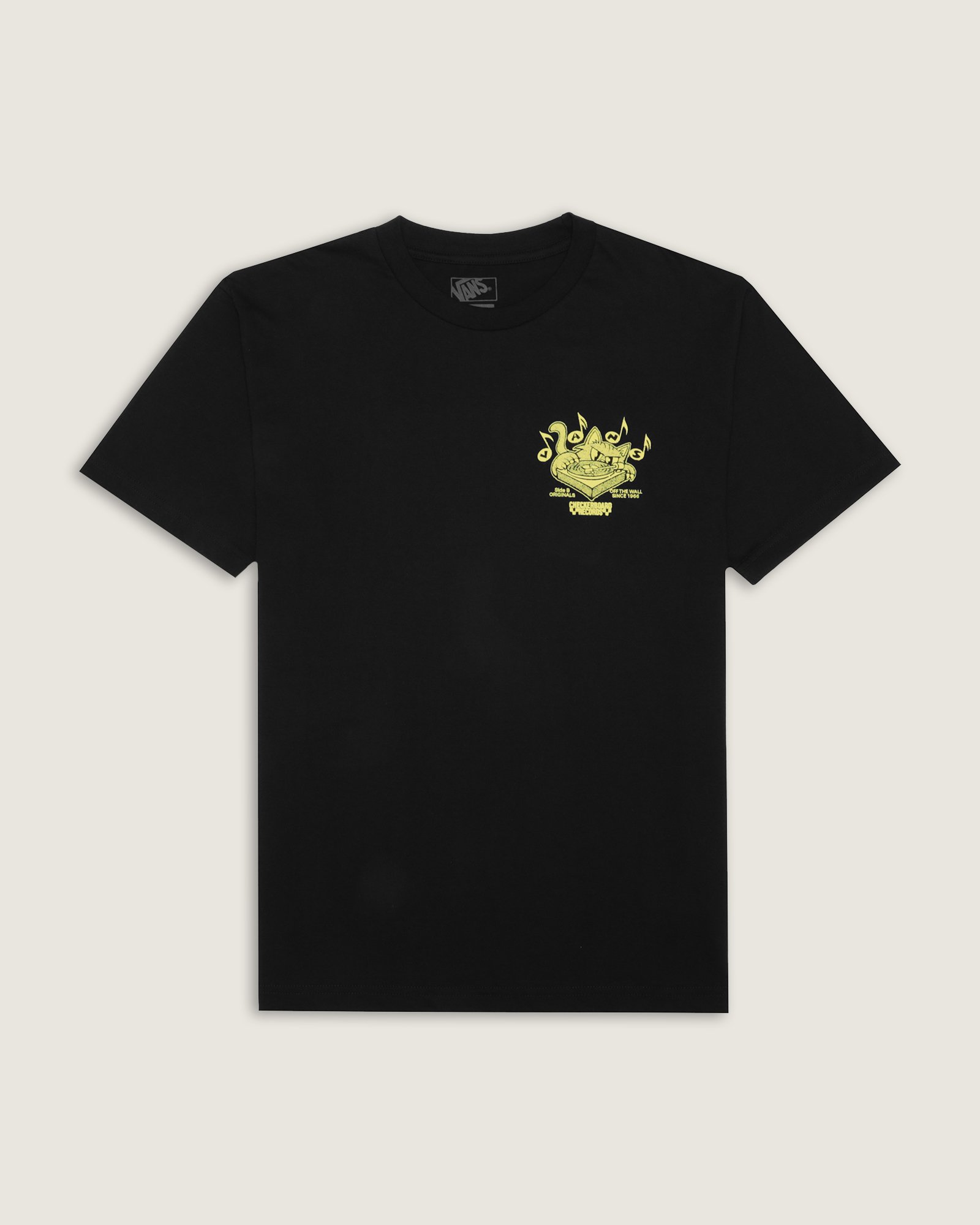 Camiseta Ss Scratched Record Black | Vans