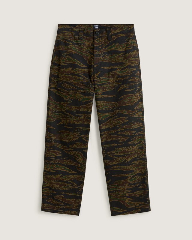 Calça Skate Loose Atiba Haze Cargo Black Camo Beyond