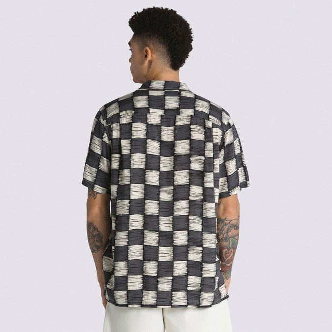 Camisa Moore Woven Ss Ultrarange Neo Vr3 Asphalt Antique White