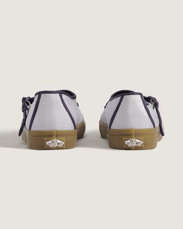 Tênis Mary Jane Nyalon Nylon Purple Black
