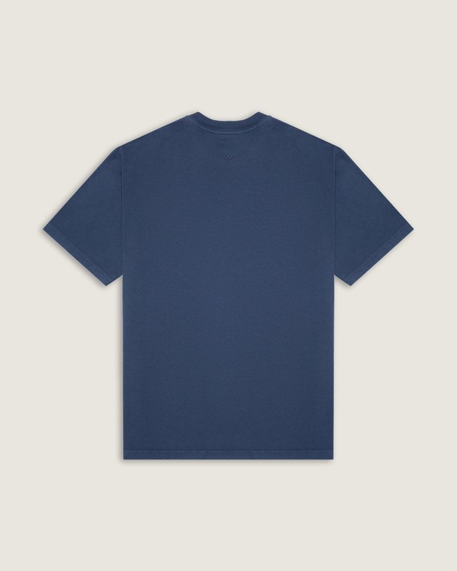 Camiseta Manga Curta Loose Fit Premium  Deep Indigo
