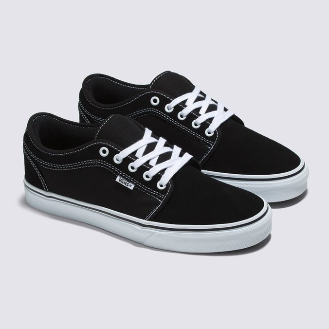 Vans chukka low black white on sale