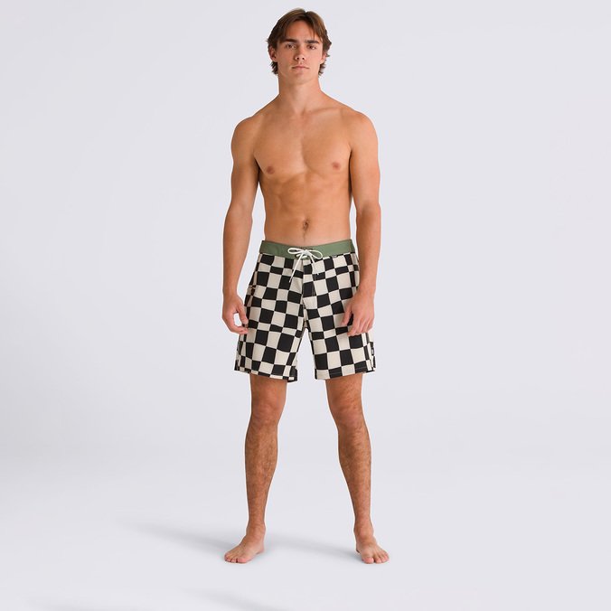Boardshort The Daily Checkerboard Vans Checkerboard Day Oatmeal