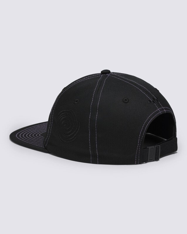 Boné Skate Swirl Unstructured Black