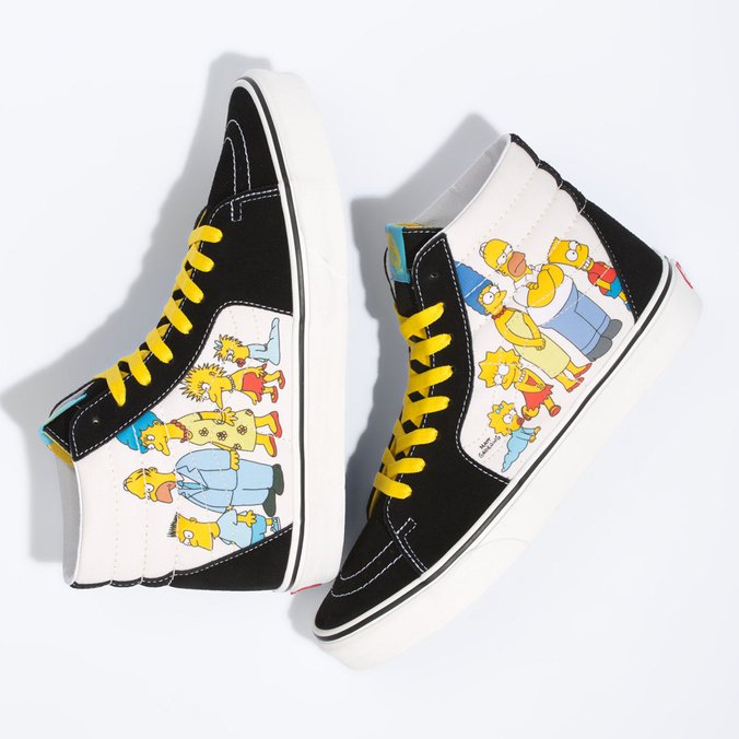 Tênis Sk8-Hi Vans X Simpsons
