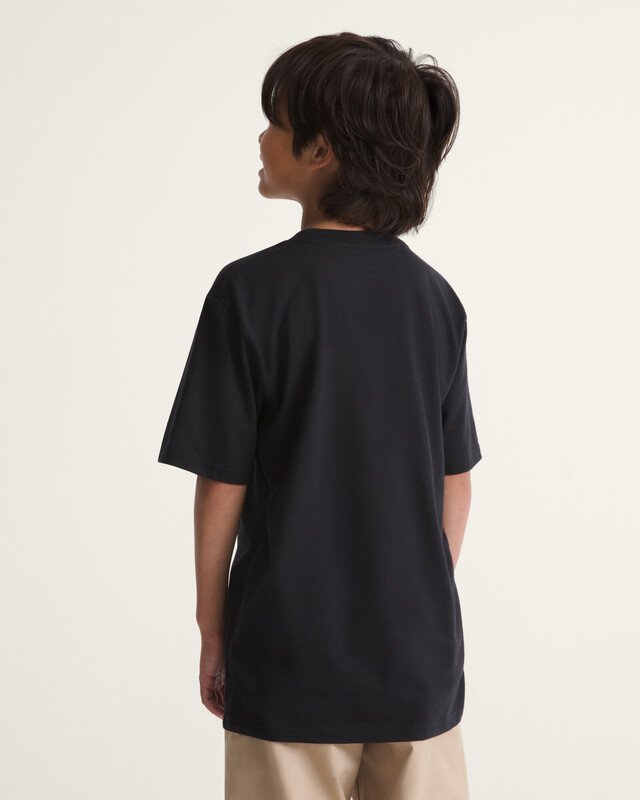 Camiseta Manga Curta Stretch Logo Basic Black Infantil