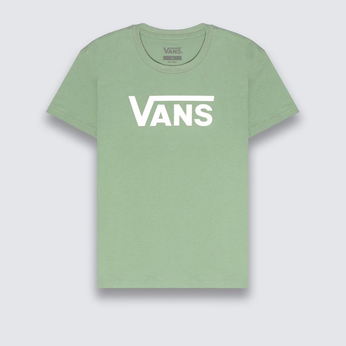 Camiseta Flying V Crew Girls Iceberg Green Infantil