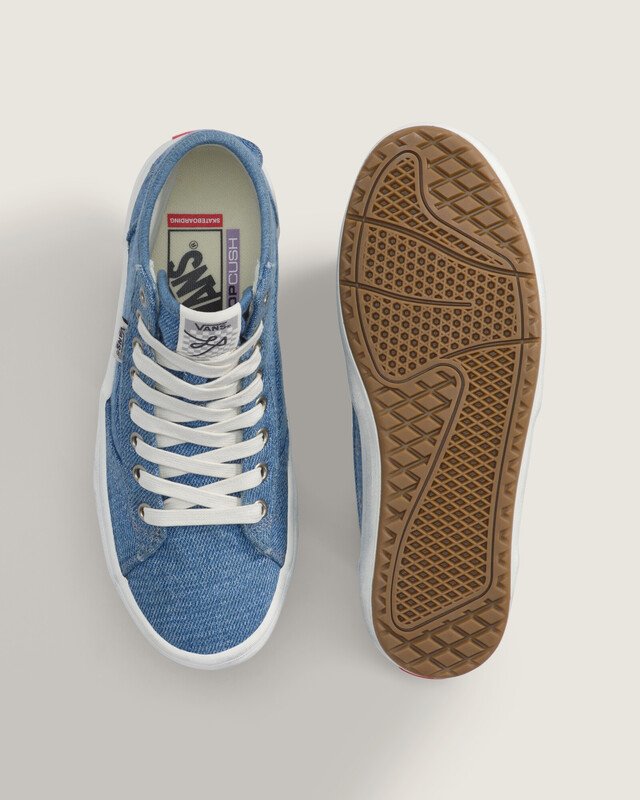 Tênis Skate Lizzie Hi Denim