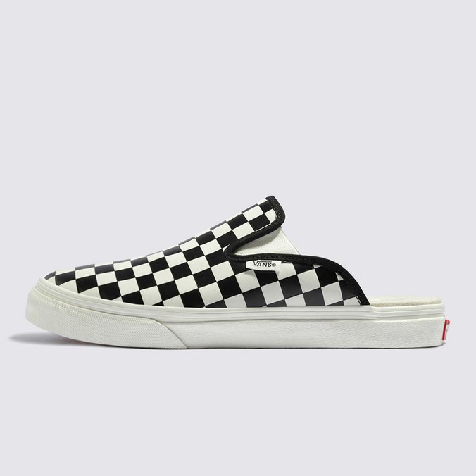 Tênis Slip-On Mule Black White