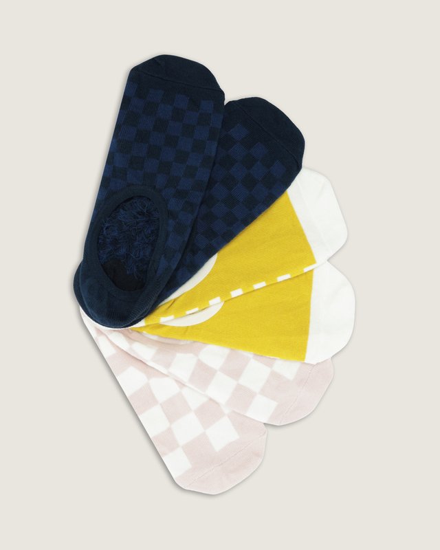 Meia Canoodle Vans Check Dusty Gold