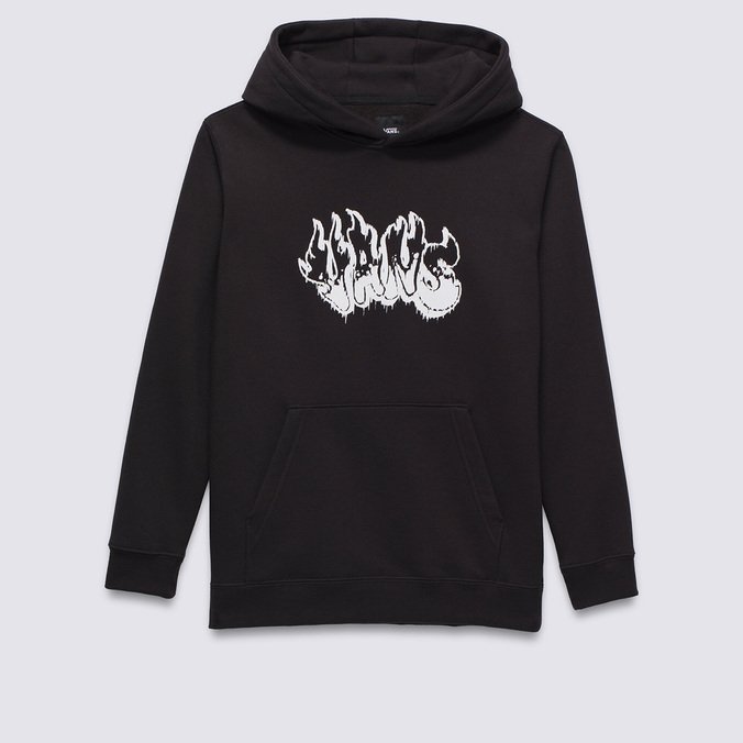 Moletom Burnout PO Black Infantil