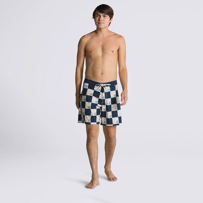 Boardshort The Daily Check Dress Blues