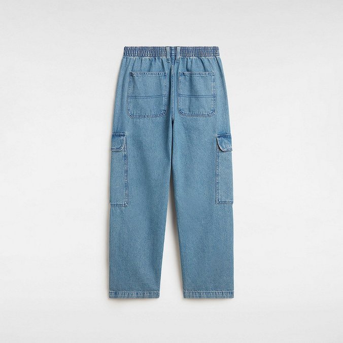 Calça Sidewalk Denim Cargo Pant Stone Wash