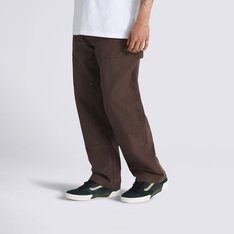 Calça Skate Drill Chore Ave Loose Carp Chocolate Brown