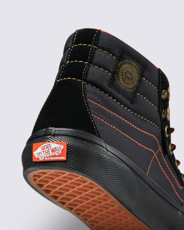 Tênis Skate Sk8-Hi Spitfire Black Flame