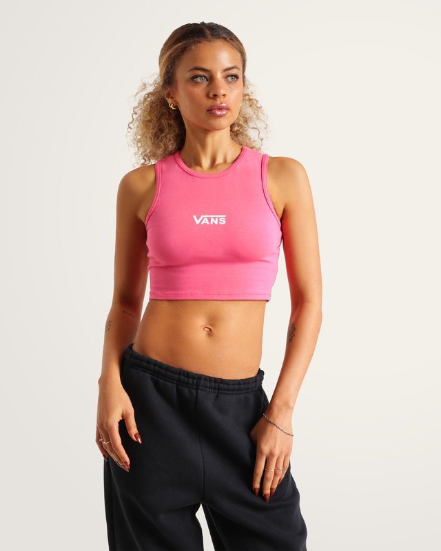 Regata Cropped Flying V Fitted Pink Velvet White