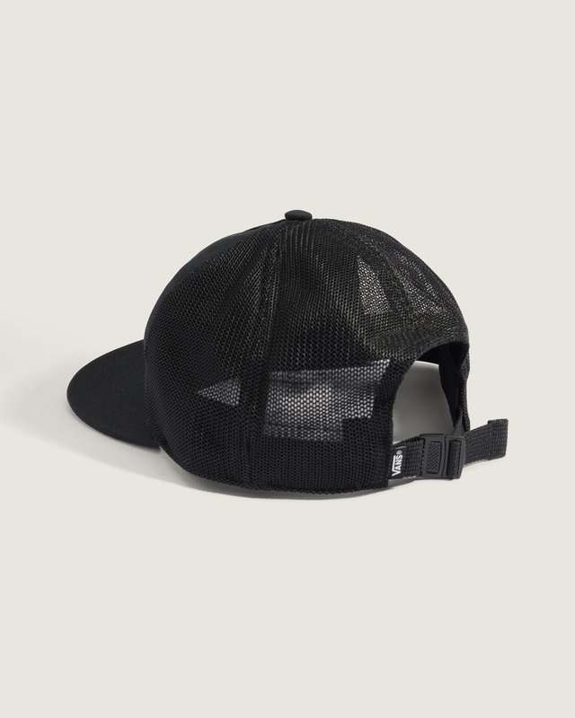 Boné Side Stripe Unstructured Trucker Black
