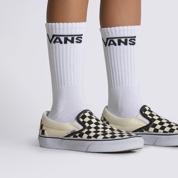 Meia Class Crew Infantil 30/35 White (3 Pares)