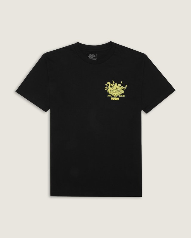 Camiseta Ss Scratched Record Black | Vans