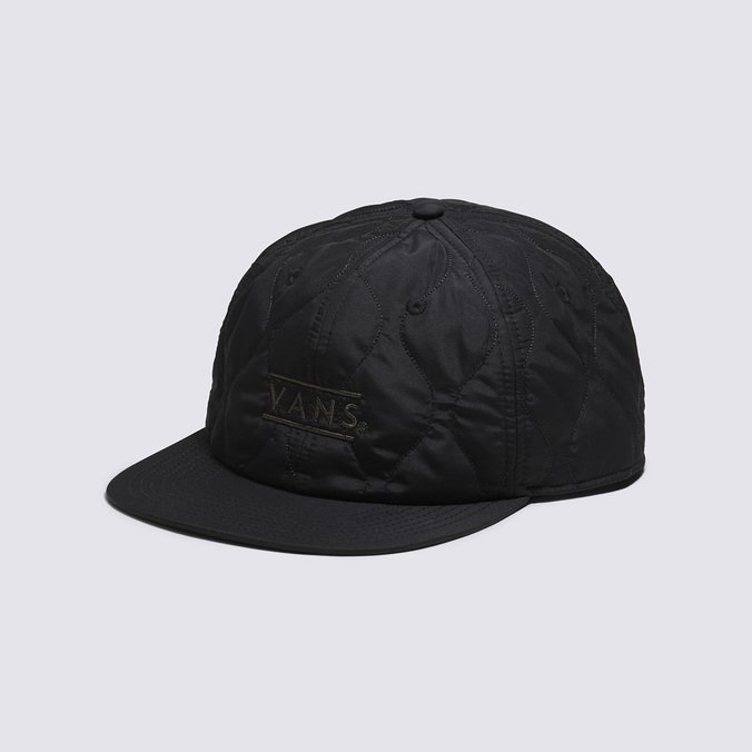 Boné Half Box Low Unstructured Black