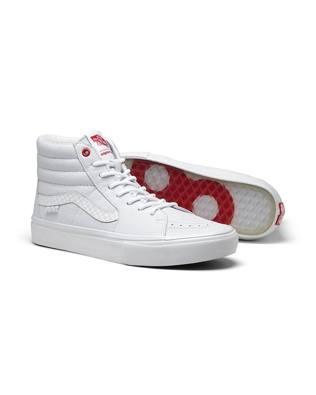Tênis Skate Sk8-Hi Vans X Xaparral White