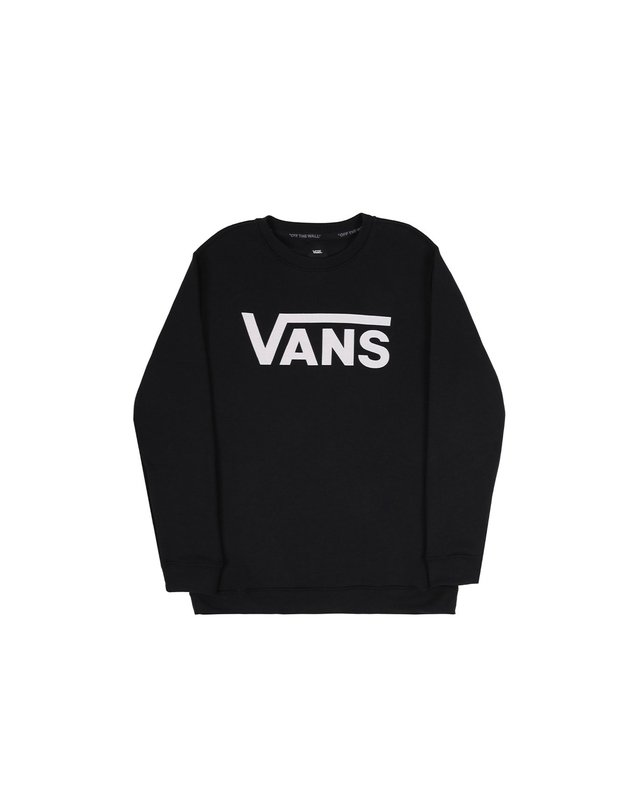 Moletom Classic Crew Infantil Black White